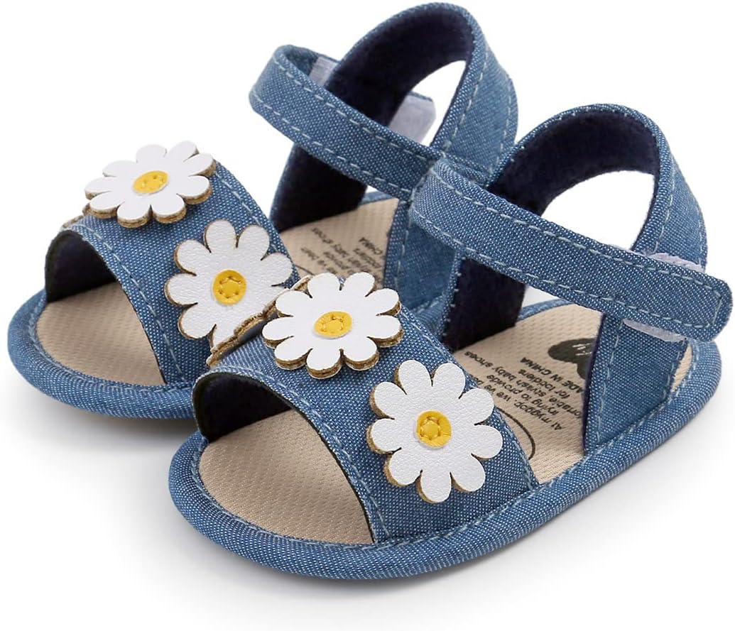Ohwawadi Baby Boys Girls Sandals Soft Sole Summer Infant Wedding Dress Flat Shoes Beach Sandal Newborn Crib Shoes First Walkers - Image 6