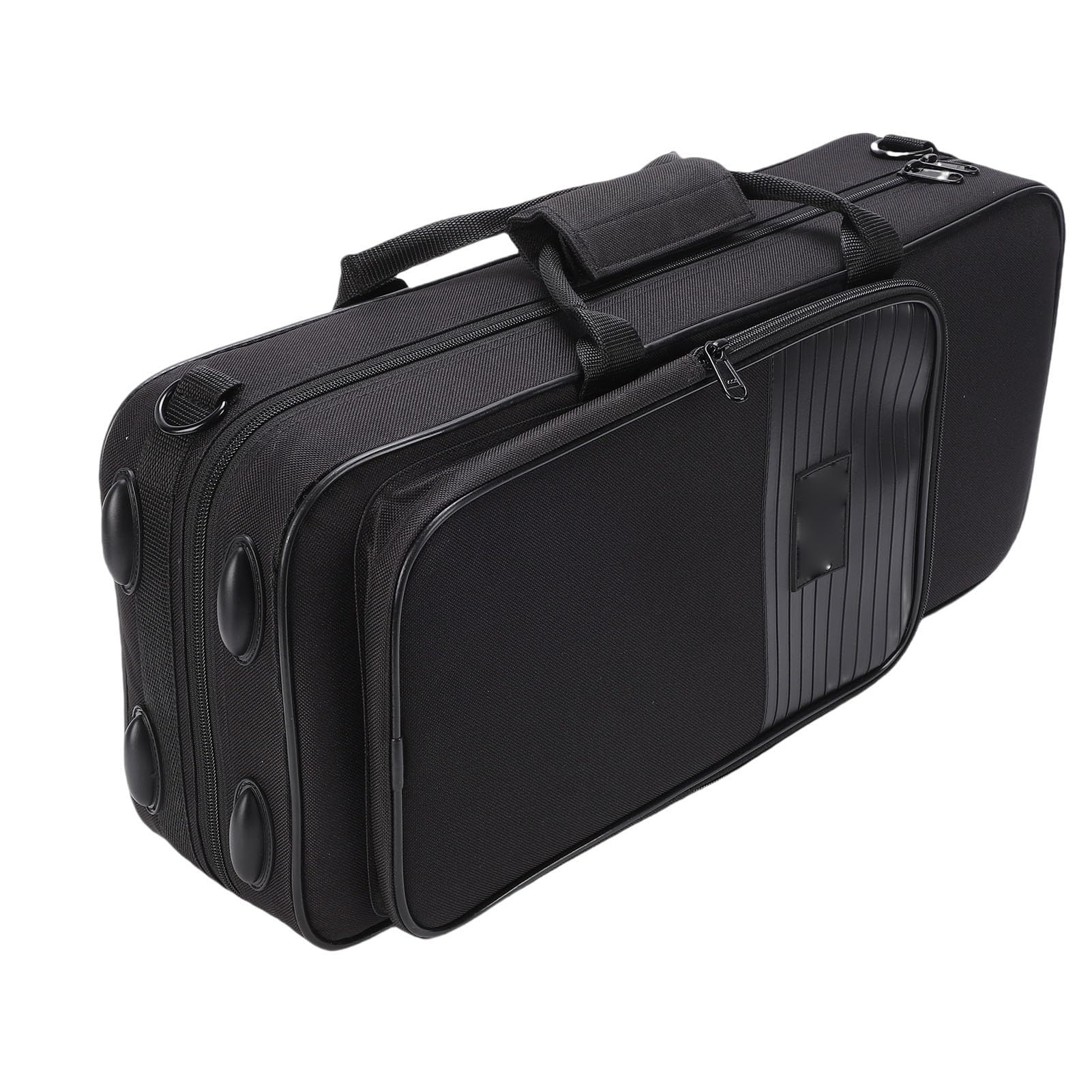 SUNGOOYUE Estuche para Trompeta, Bolsa de Transporte Rectangular Acolchada de Tela Oxford Resistente Al Agua con Correa para el Hombro para Trompeta SIB, Estuche de Instrumentos Portátil