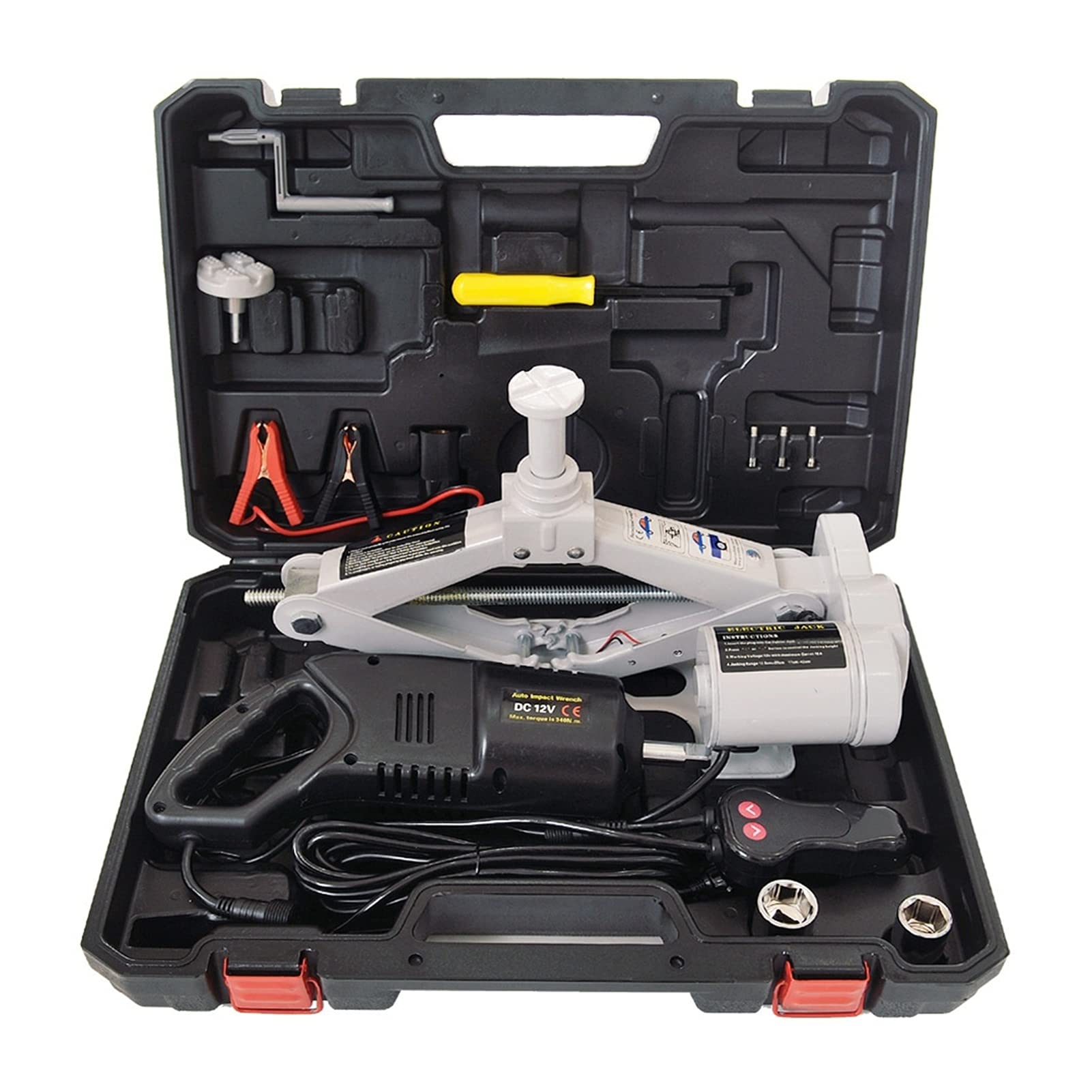 Elektryczny podnośnik samochodowy, Samochód SUV. Car Elektryczny hydrauliczny Jack Klucz Zestaw Multi-Function Vear Tire Working Tool