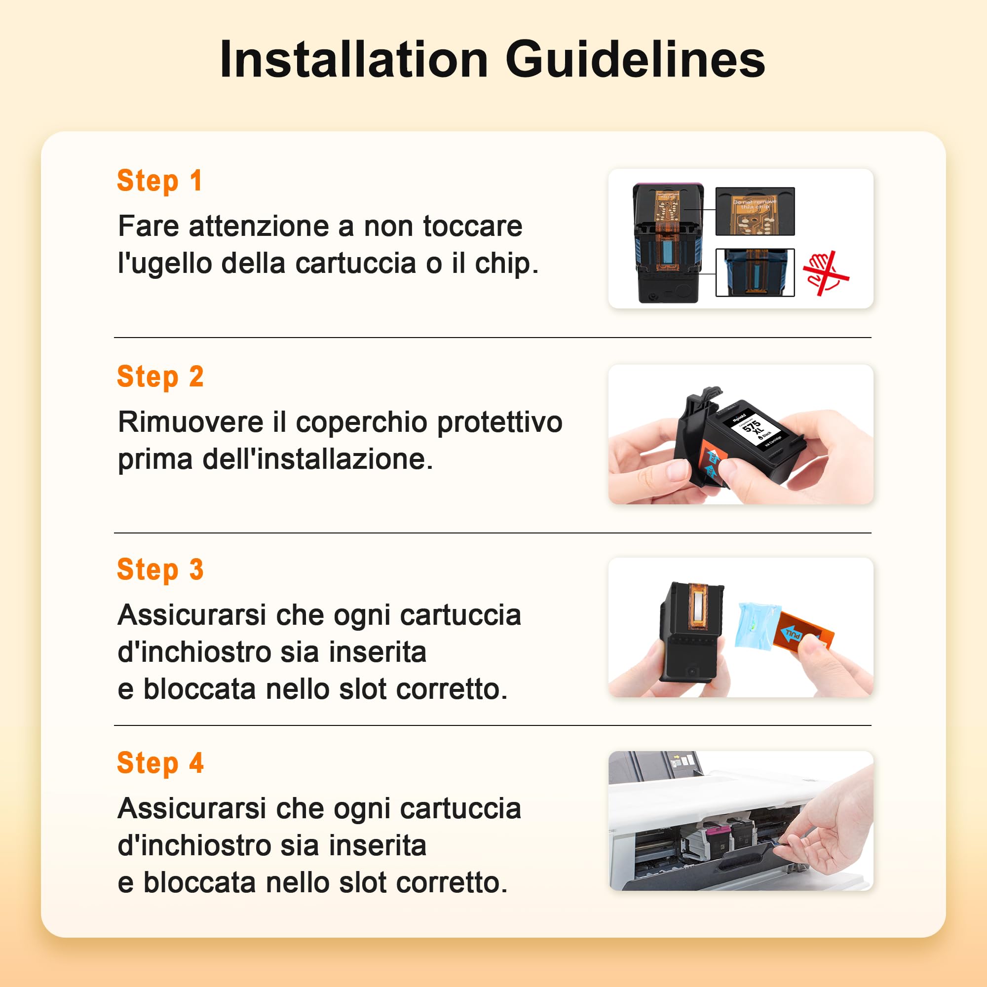 Sqwekd PG-575XL CL-576 XL Cartucce d'inchiostro per Cartucce Canon 575 576 XL per Canon PIXMA TR4755i TS3750i TR4756i TS3751i TS3752i TS3550i TS3551i TR4750i TR4751i (Nero Tri-Colore, 2-Pack)
