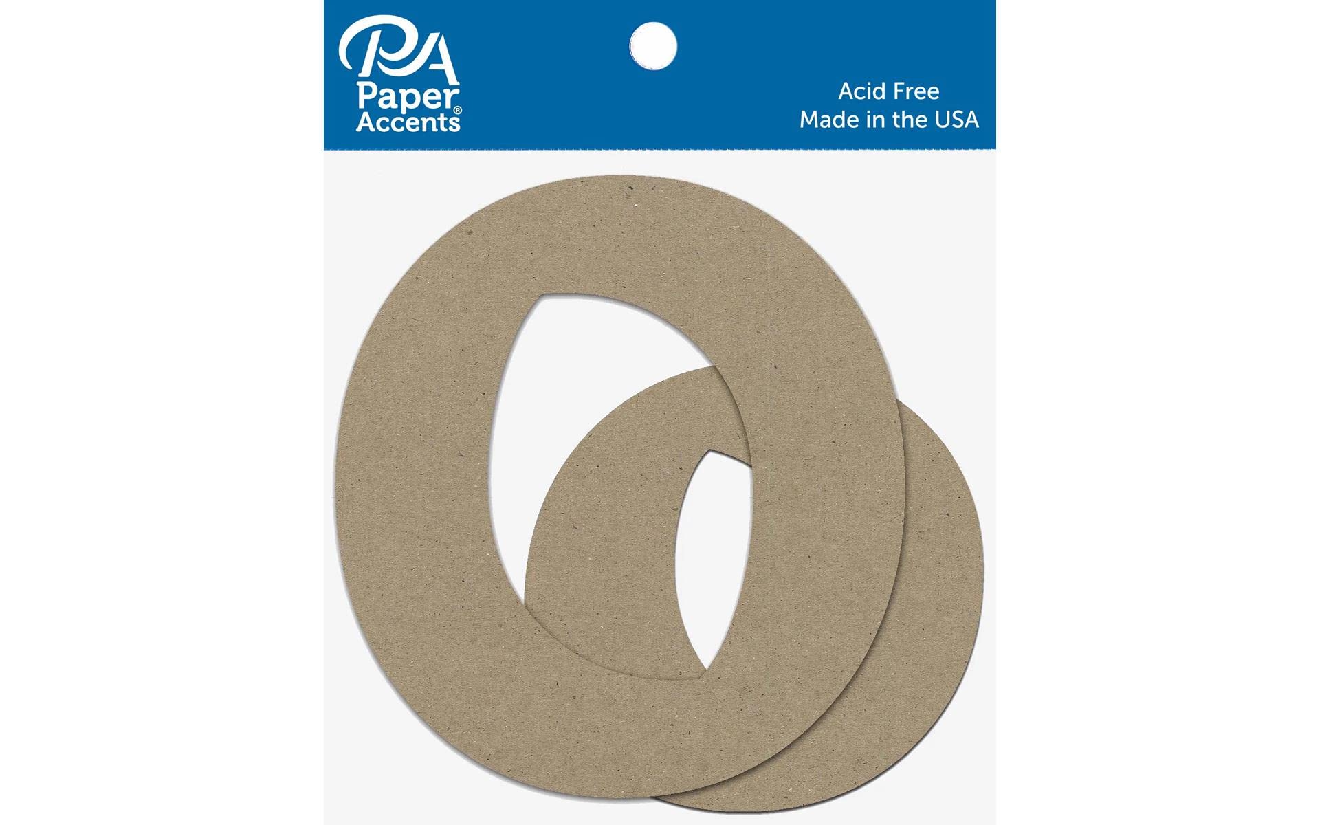 Chipboard Letter 4