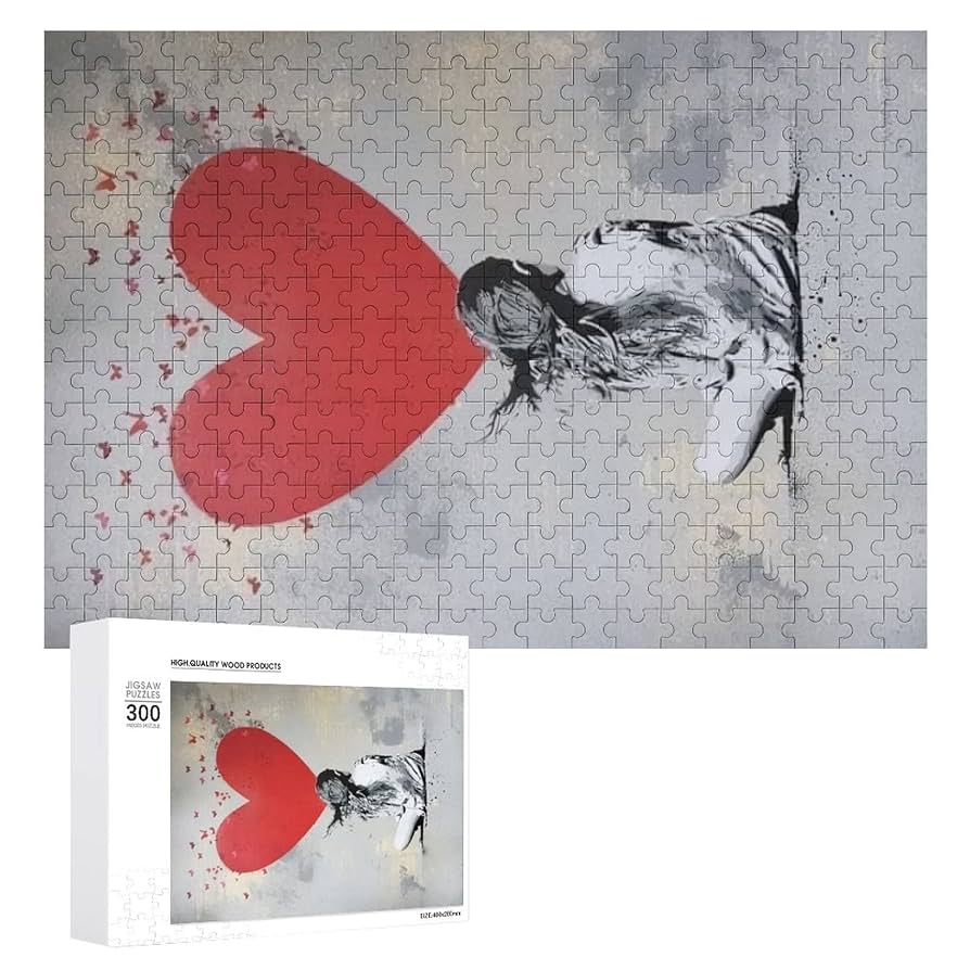 Amazon.co.jp: 300ピース パズル ジグソーパズル Banksy