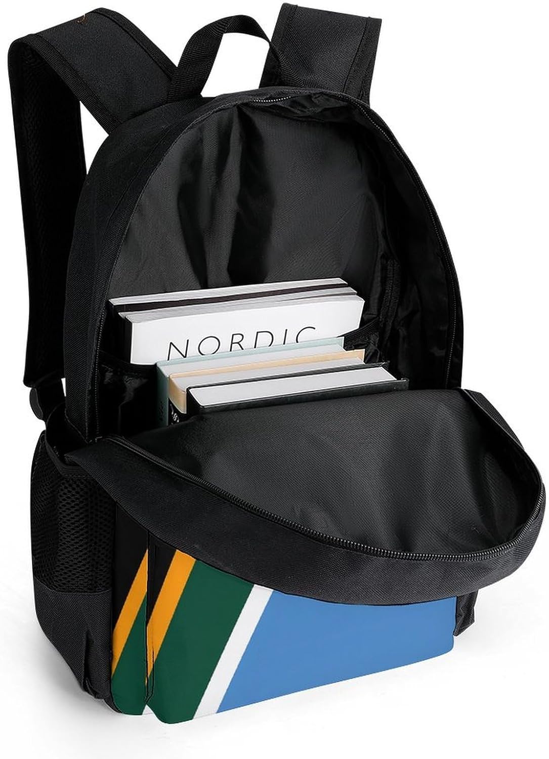 Botswana Flag Backpack Lightweight Backpacks Work Bag