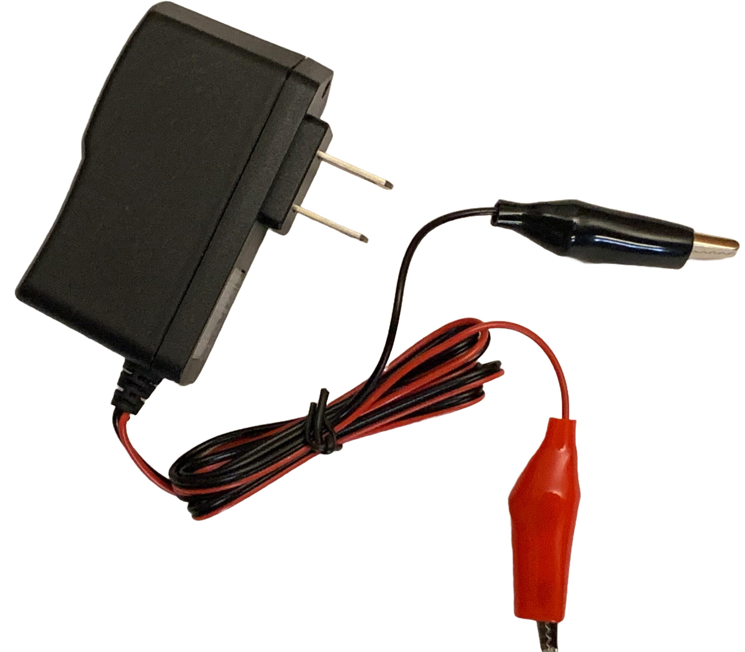 Gilan 12V Volt Battery Trickle Charger with Alligator Clips for 50cc 70cc 90cc 110cc 125cc 150cc 250cc 300cc ATV Dirt Bike Go Kart Scooter Moped