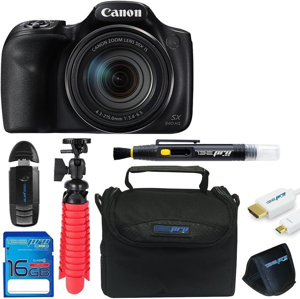 PowerShot SX540 HS with 50x Optical Zoom and Built-in Wi-Fi and