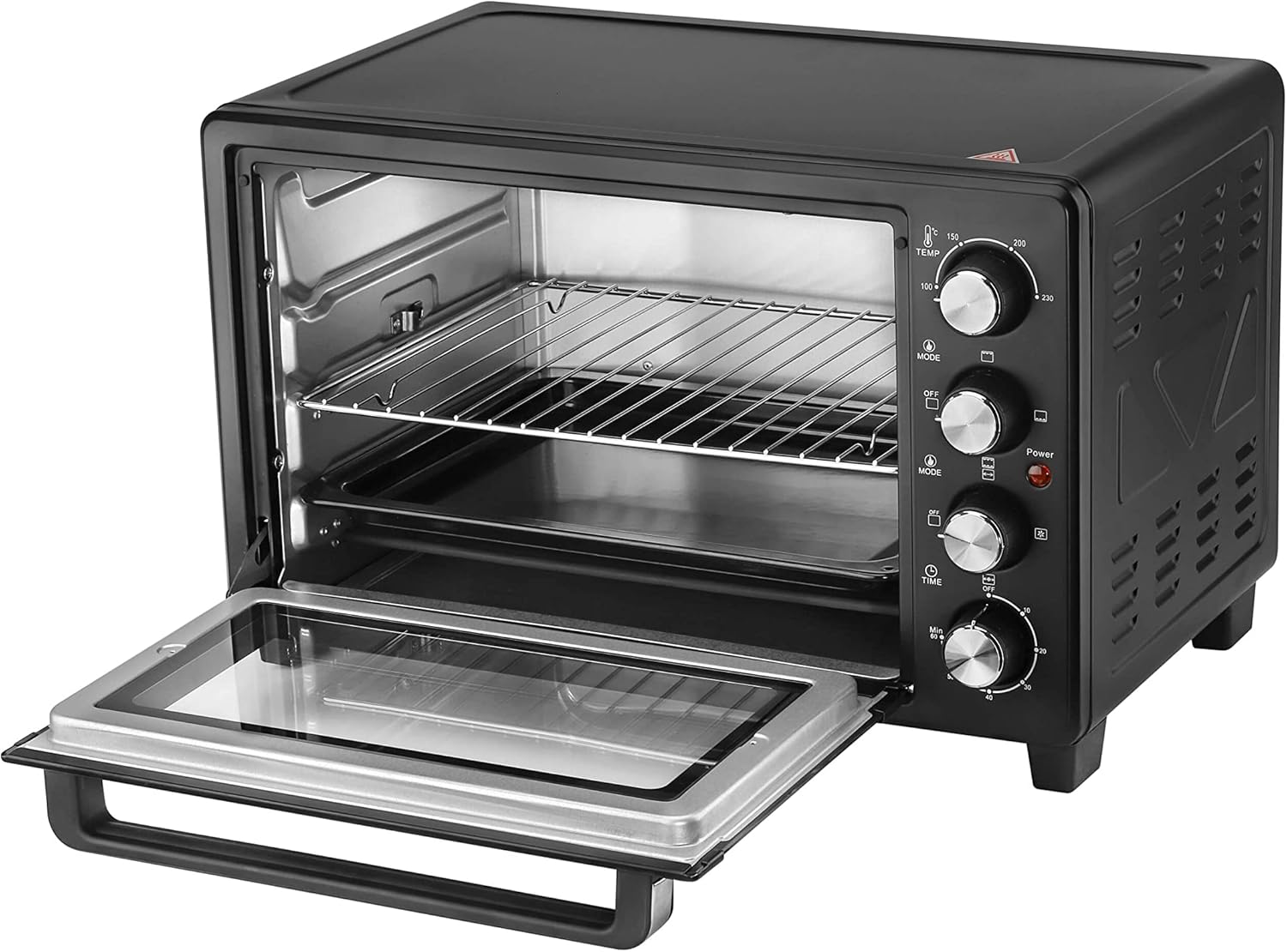 Mini forno 35 litri | 1600 Watt | forno per pizza | illuminazione interna | Include teglia e griglia | Spiedo elettrico | Mini forno | Mini forno | Mini forno | Timer 60 min Mini forno 35 litri | 1600 Watt | forno per pizza | illuminazione interna | Include teglia e griglia | Spiedo elettrico | Mini forno | Mini forno | Mini forno | Timer 60 min