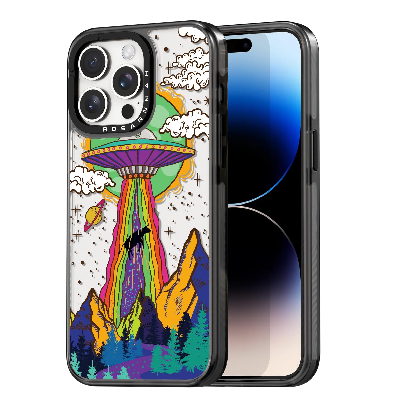 Coque iPhone 14 Pro résistante aux chutes de 2m Rosarnnah - 8