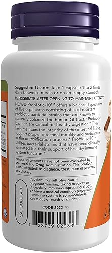 Miniatura 8 de Now Foods probiotic-1025millones 2 2