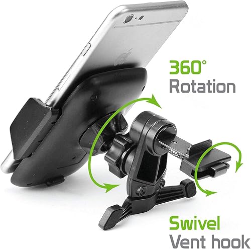 Miniatura 5 de Cellet Air ventilación Teléfono Soporte, Multi teléfono celular soporte de coche para Samsung Galaxy S8S8Plus S7S6, S5, Note 85iPhone X88Plus,