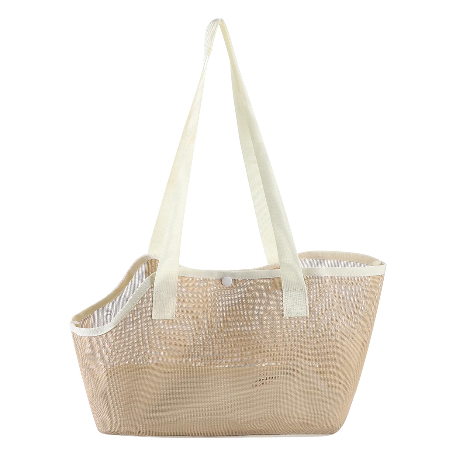 Sac de Transport pour Animaux de Compagnie Maille Respirant Eté Cage de Transport Portable Chien Chat Extérieur Sac de Voyage avec Corde de Sécurité et Tapis Amovible pour Chaton Chiot Petits Animaux