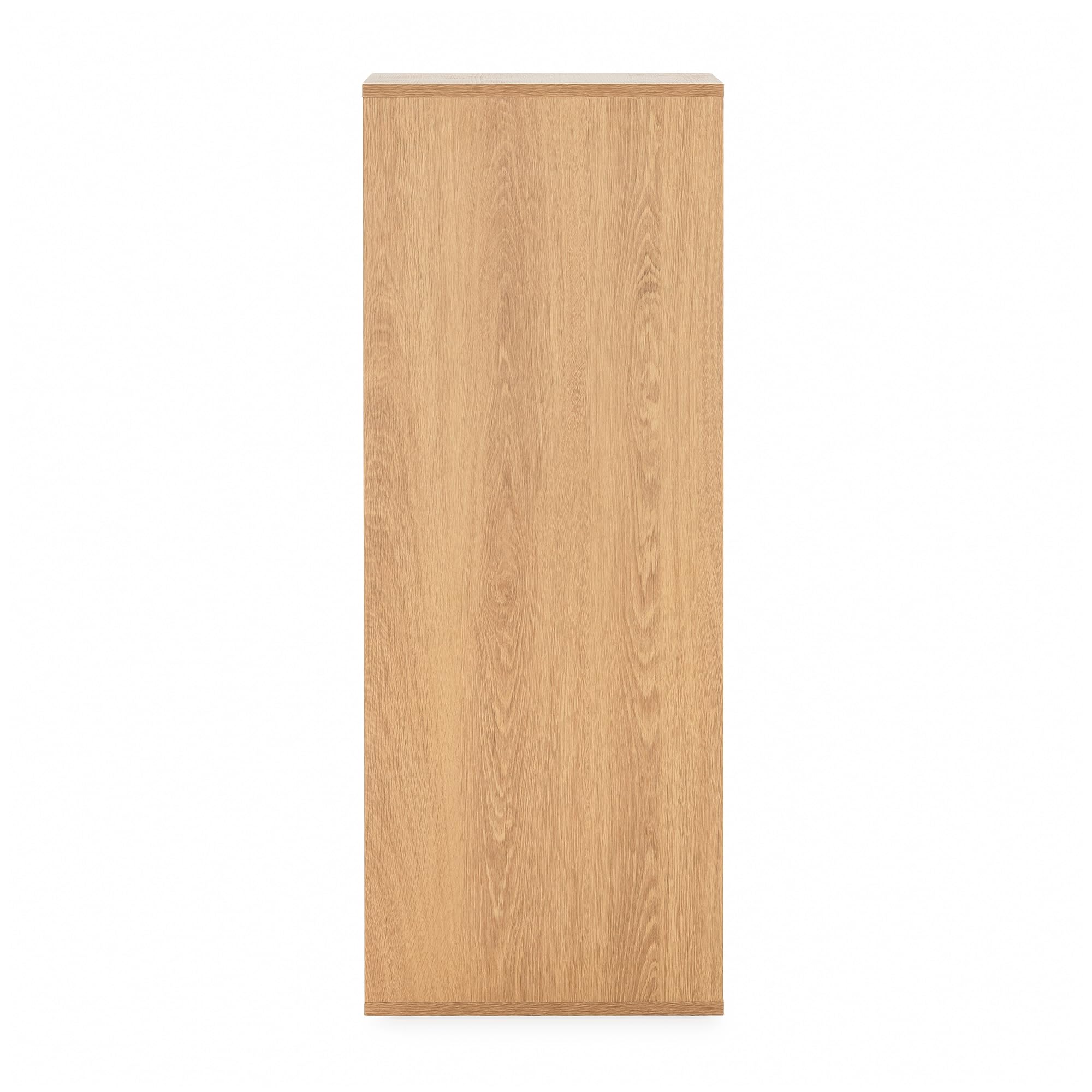 HOMN LIVING Cómoda Alta Tori 4 cajones Color Roble, 40 cm (Ancho) 40 cm (Profundo) 105 cm (Altura)