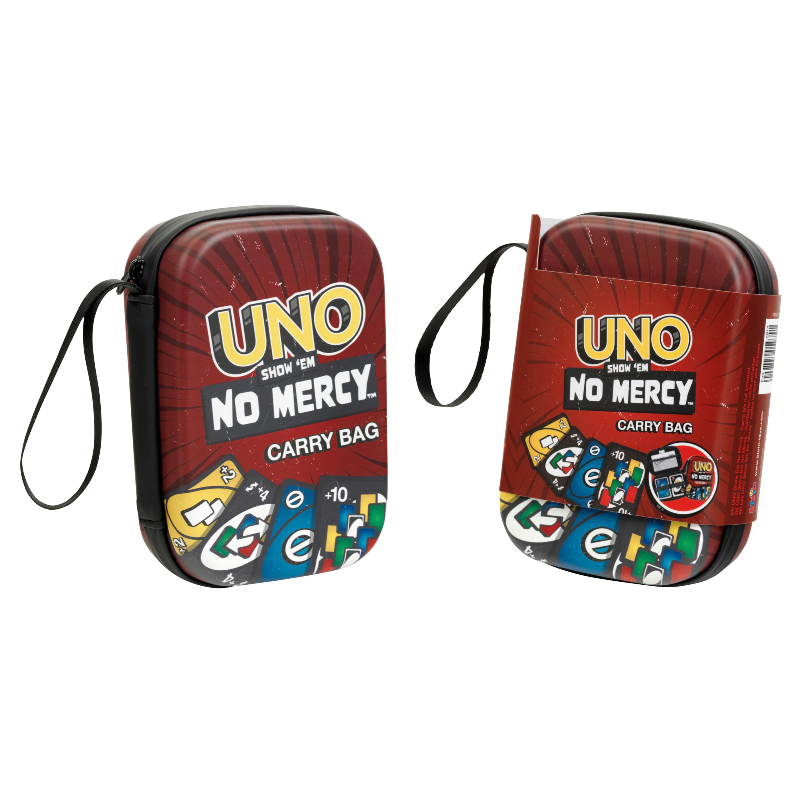 Theo Klein 5974 Borsa da Trasporto Uno 'Show Them No Mercy', Pratica Borsa da Trasporto per Carte da Gioco, Carte Non Incluse, Giocattoli per Bambini dai 3 Anni in Su
