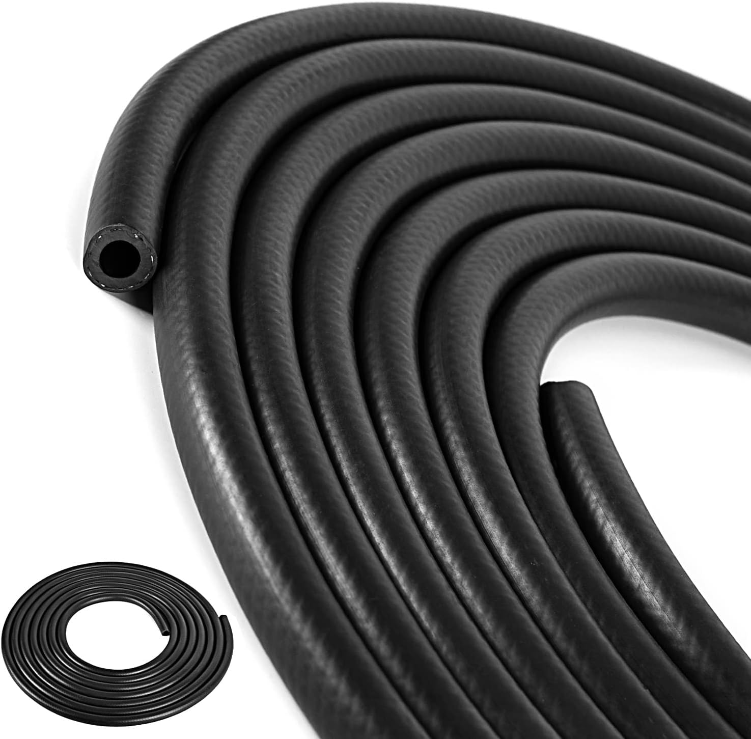 5/16 Inch (8mm) ID Fuel Line Hose 20FT NBR Rubber Push Lock