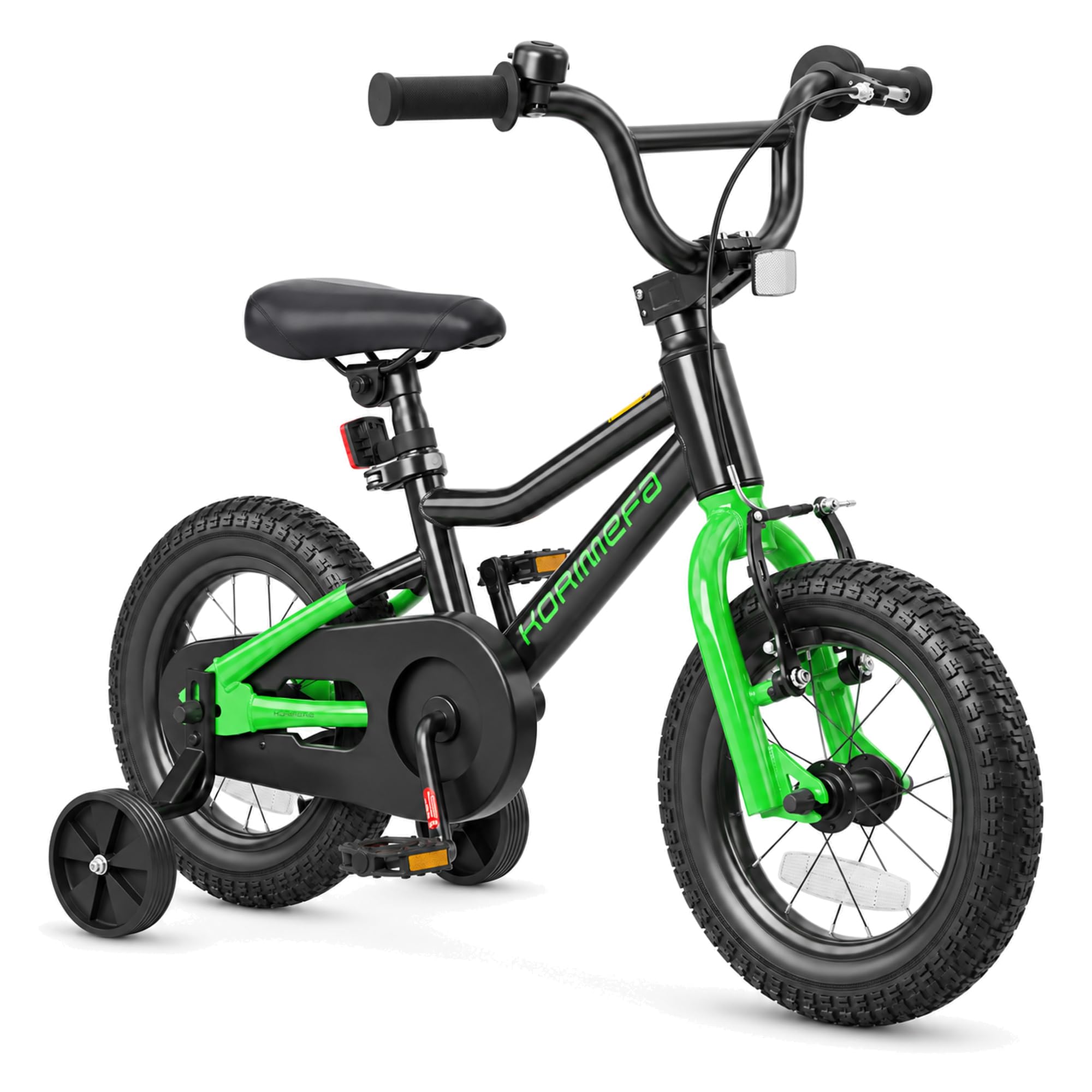 KORIMEFA Kids BMX Bike with Training Wheel 12 14 16 Inch