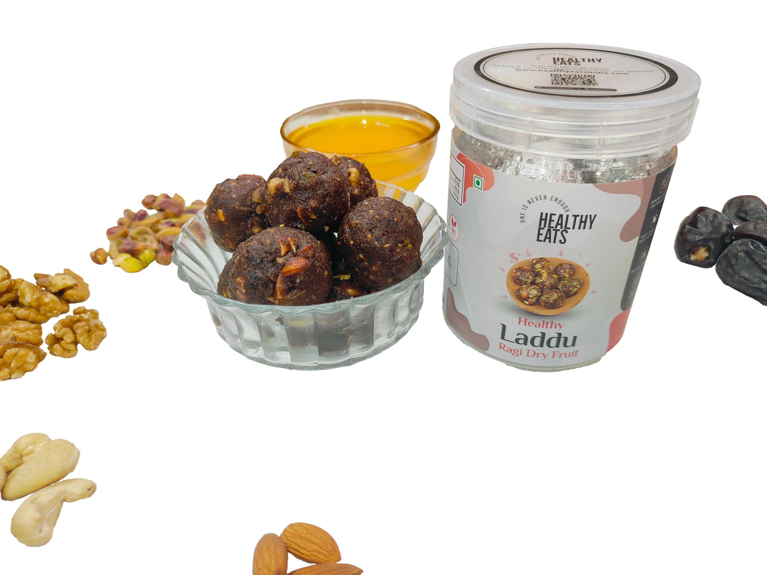 Healthy Eats – Ragi Dry Fruits Laddu |Sugar Free Laddu | Cow Ghee Laddu| 70% Dry Fruits | Energy-Bar Replacement | Energy Bars Laddu| High Protein and Instant Energy | (500gm) (B0CWV6XBGB) Amazon Price History, Amazon Price Tracker