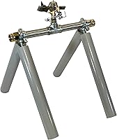 Iron Owl Rooftop Sprinkler Gray - Wildfire Ember Protection for Roofs, No-Drill Install