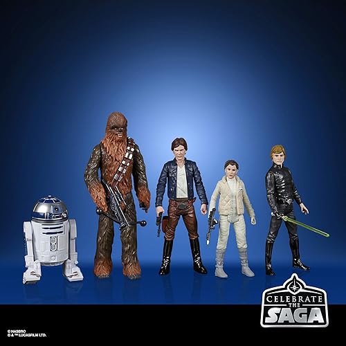 Miniatura 4 de STAR WARS Celebrate The Saga Toys Rebel Alliance - Juego de figuras de acción coleccionables a escala de 3.75 pulgadas, paquete de 5, juguetes para