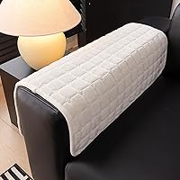 Vista 2 de Velvet Couch Cover, Washable Sectional Sofa Cover, Anti Slip Sofa Slipcover for 3 Cushion Couch Sofa L Shaped Armrest Backrest, Furniture Protector