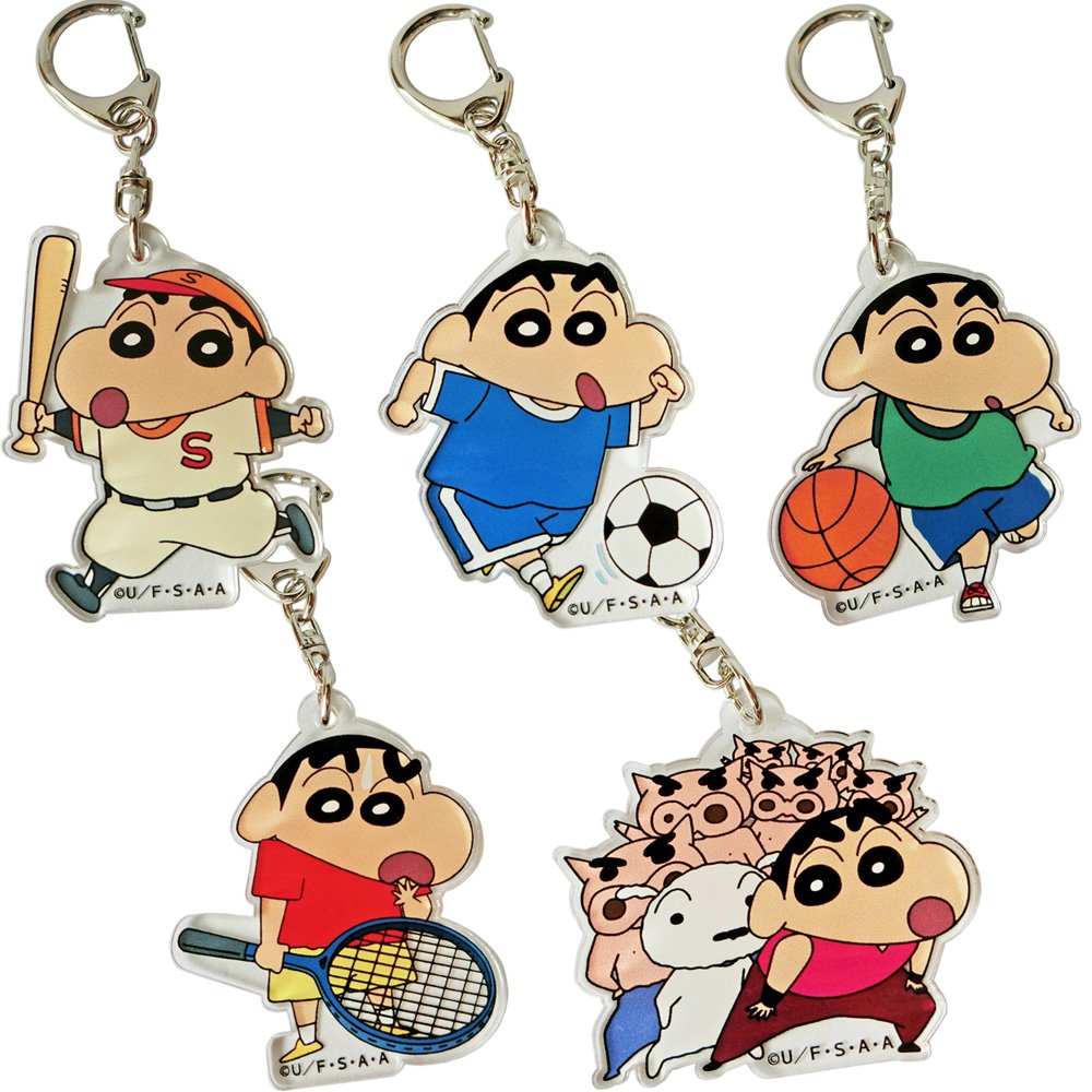 MCM × クレヨンしんちゃん ノベルティ アクリルキーホルダー 🖍コラボ🖍 『MCM × クレヨンしんちゃん』第2弾が登場🎉 しんちゃん