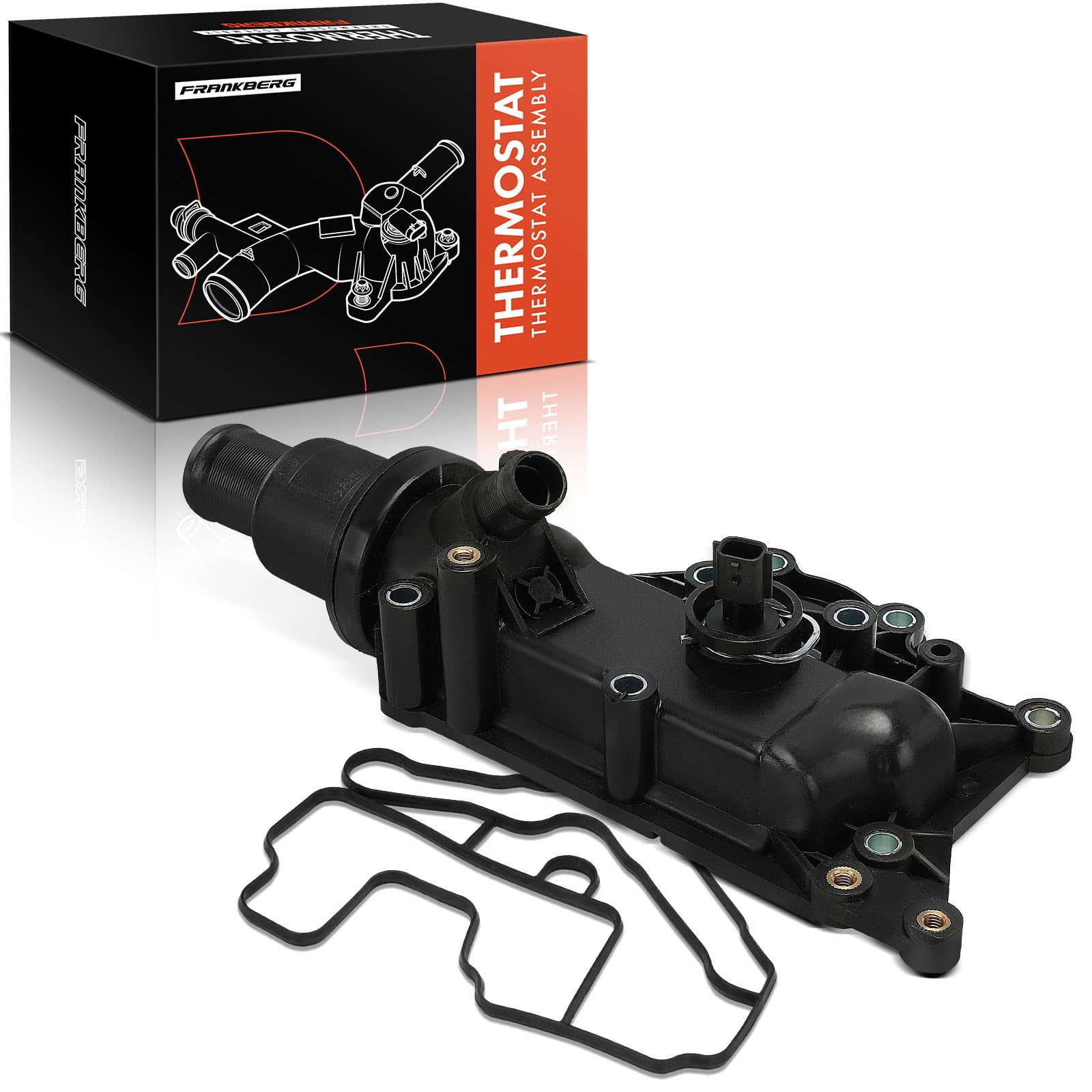Frankberg Refrigerante del Termostato Compatibile con Clio III BR0/1 CR0/1 1.4L 1.6L 2005-2014 Clio III Grandtour KR0/1 1.4L 1.6L 2007-2012 Fluence L3 1.6L 2010-2025 Replace# 8200700092