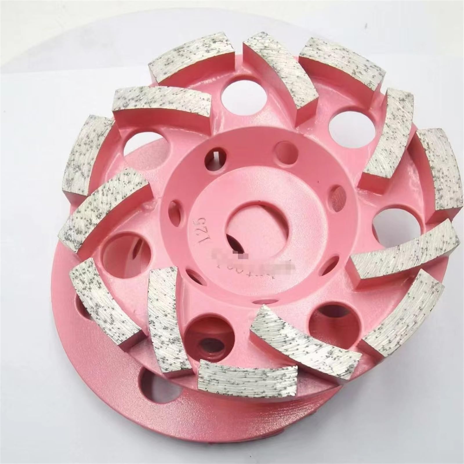 Dischi Per Smerigliatrice,Disco Abrasivo Per Smeri Ruote a tazza diamantate Uso apto para macinazione pesanti da 5'' | Dischi Uso apto para levigare pavimenti in cemento da 125 mm | Saldatura d'argent