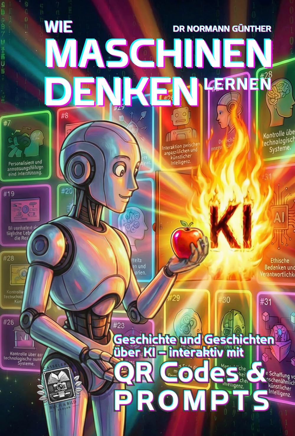 Wie Maschinen denken lernen: Geschichte und Geschichten über KI - interaktiv mit QR Codes und Prompts