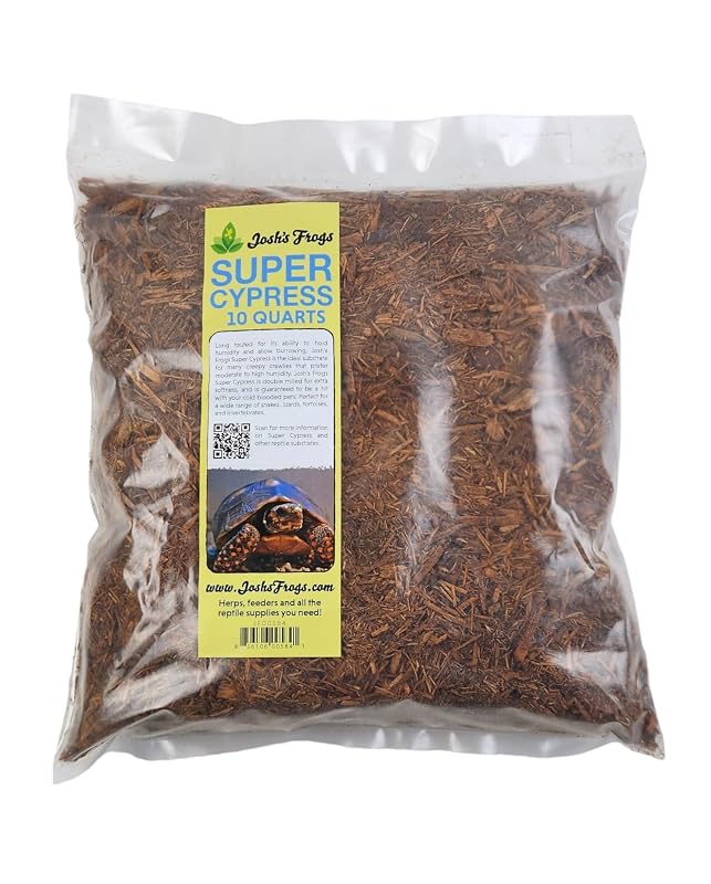 Substrato de Mulch de Cipreste para Terrário Josh's Frogs Super Cypress, 9,46 L