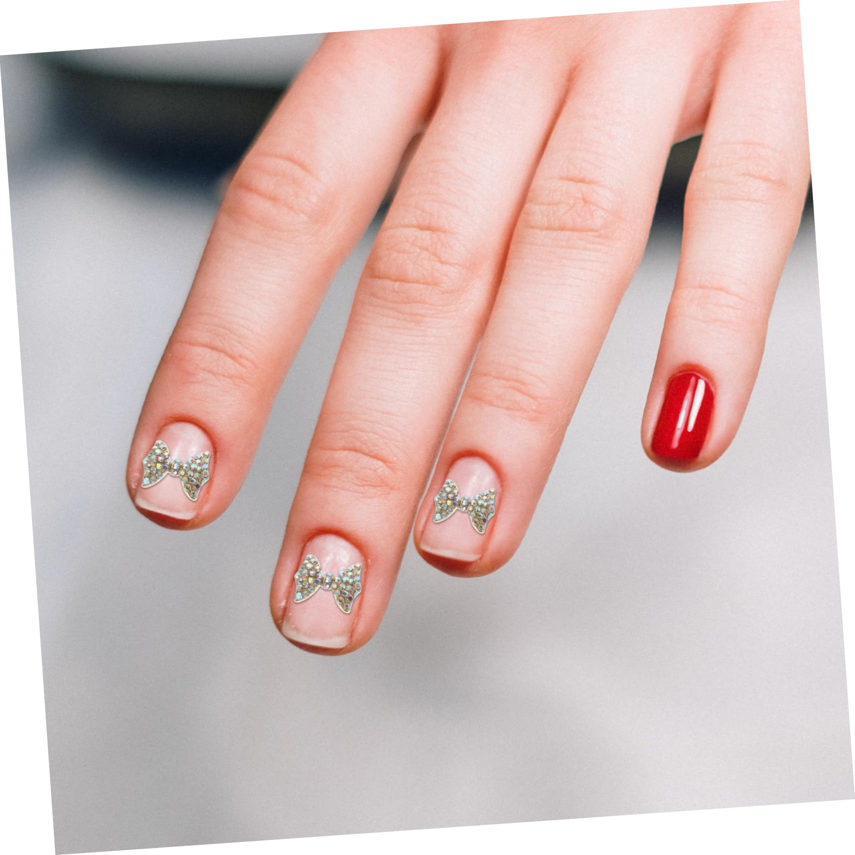 5 Ensembles Accessoires De Nail Art Décorations Outils Pour Ongles Naturels Et Artificiels Fournitures De Diy 10 Pièces * 5