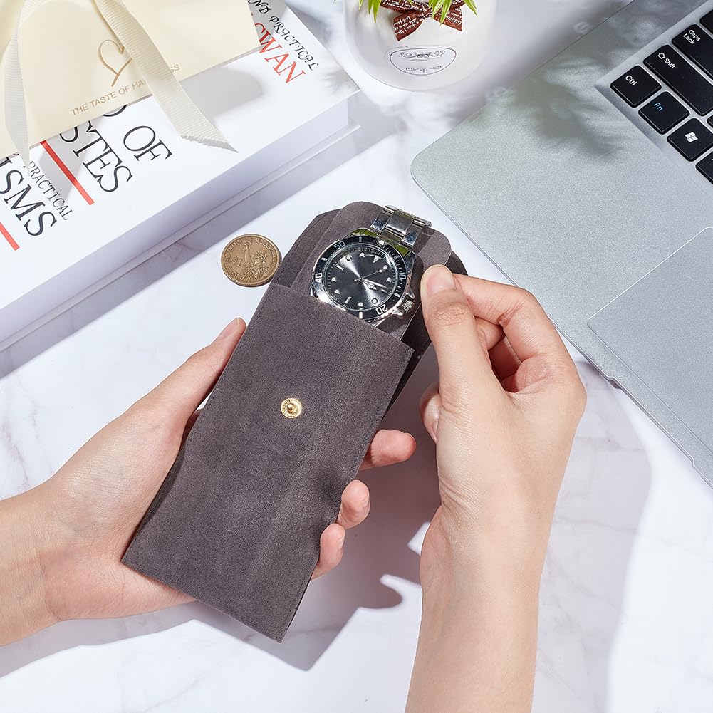 Pochette / Étui De Voyage Pour Montres - Organisateur 1 Montre - Simili Cuir - Neuf Avec Étiquette