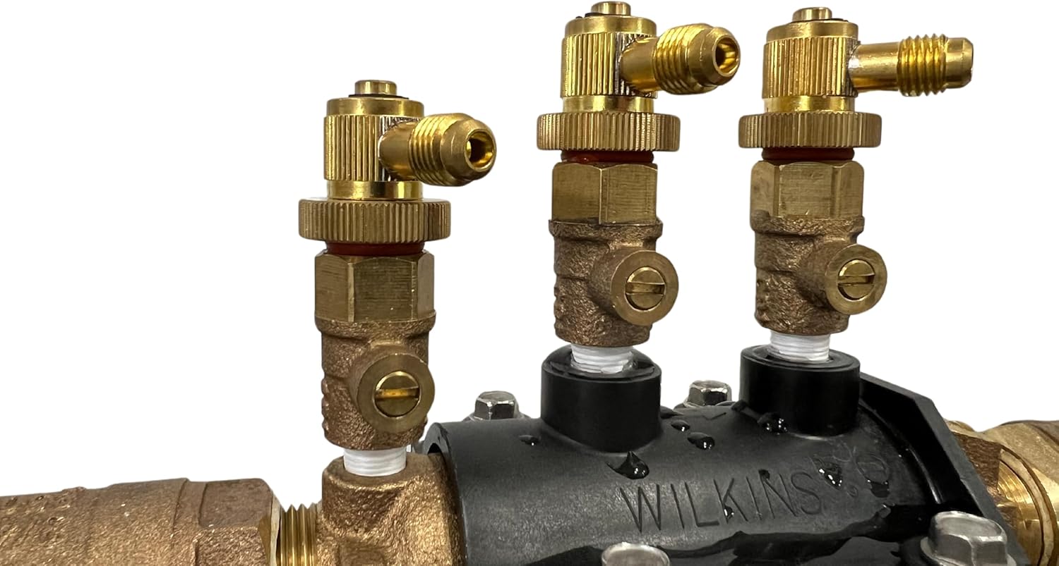 Arbiter Backflow Quick Connect Test Fittings (Brass, 1/4" Swivel (Set of 3))