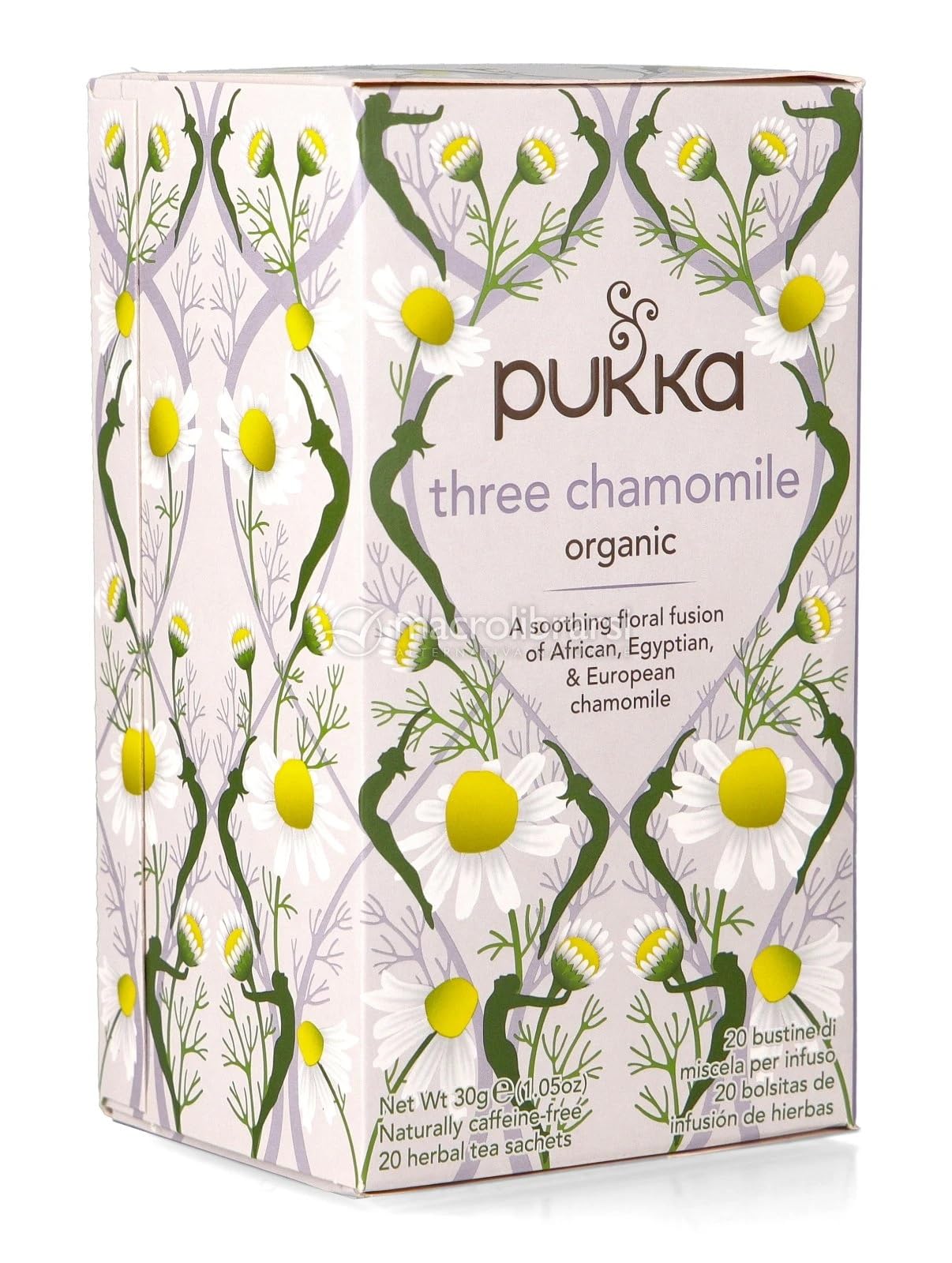 Pukka Organic Three Chamomile Embrace Stillness Supreme Blend Herbal Tea Sachets 30gm (B0D1V6DS3R) Amazon Price History, Amazon Price Tracker