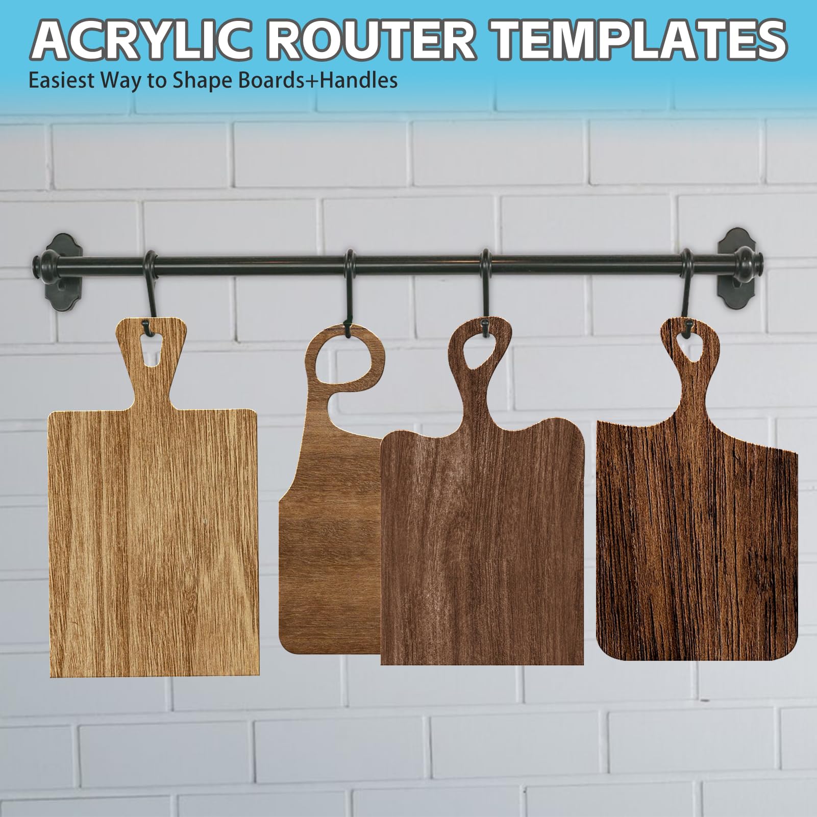 Acrylic Templates For Woodworking TRINKA Charcuterie Board Template Set