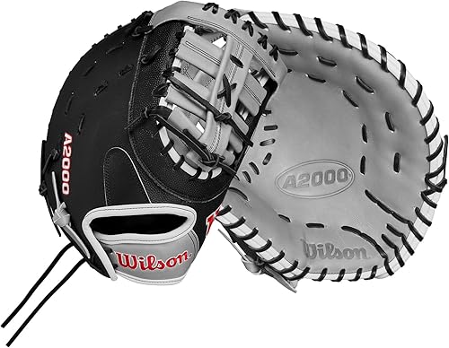 Wilson Manopla de primera base de sóftbol de lanzamiento rápido de 12.5 pulgadas de la serie A2000 2024