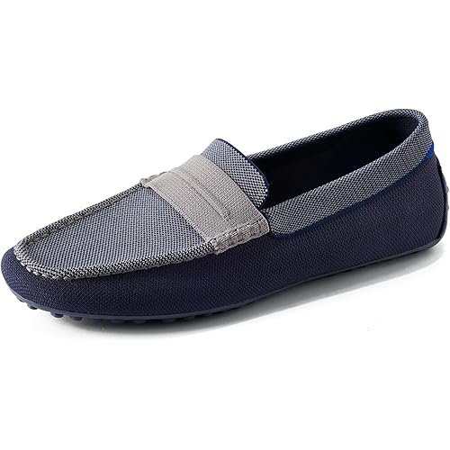 Rothy's The Driving Loafer Men's Slip-On Shoes, Casual Loafers, Made from Recycled Plastic Bottles & Machine Washable