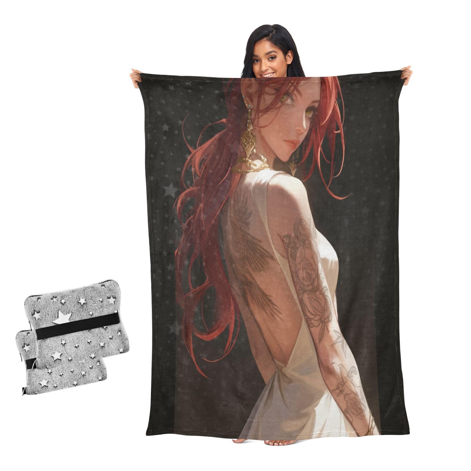 Manta de anime para mujer fresca y hombres ideal para regalar