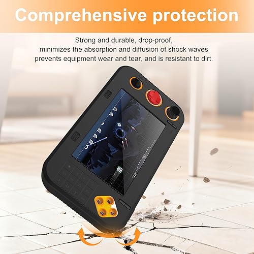 Miniatura 5 de Funda para Atari Gamestation Go,NOUKAJU Game Console Case,Anti-Drop,Scratch,Shock,Funda protectora de silicona para Atari Gamestation Go Game