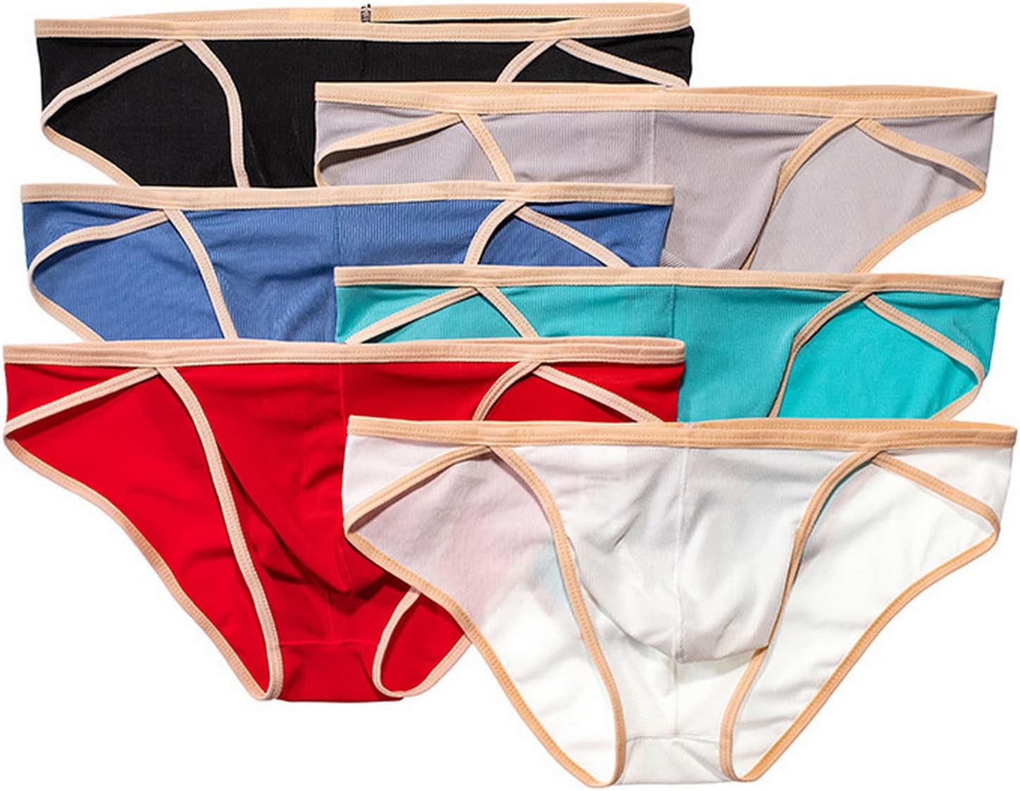 Faringoto Sexy Men's Soft Men's Underwear Bikini Gay Briefs Underwear