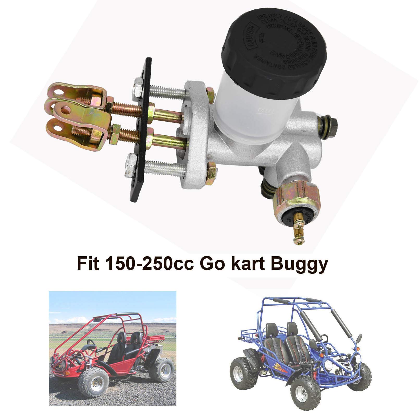 Hydraulic Brake Master Cylinder for Go Kart Buggy 90cc 110cc 125cc
