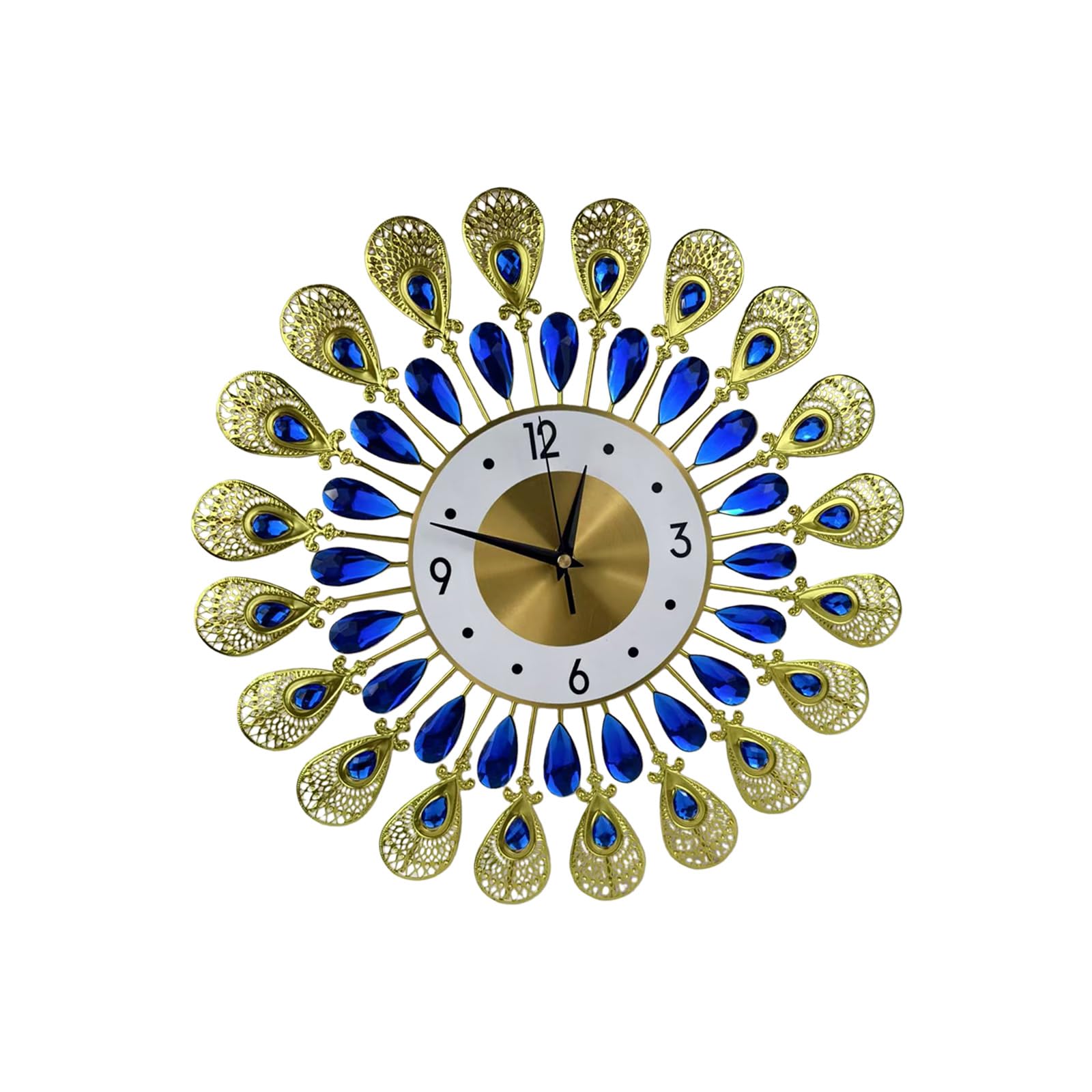 Horloge murale moderne silencieuse sans tic-tac pour grand salon