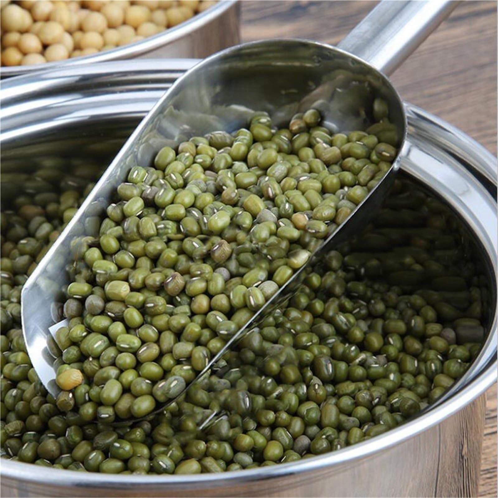 Espátula for alimentos espesada de acero inoxidable 6 piezas Para Bar