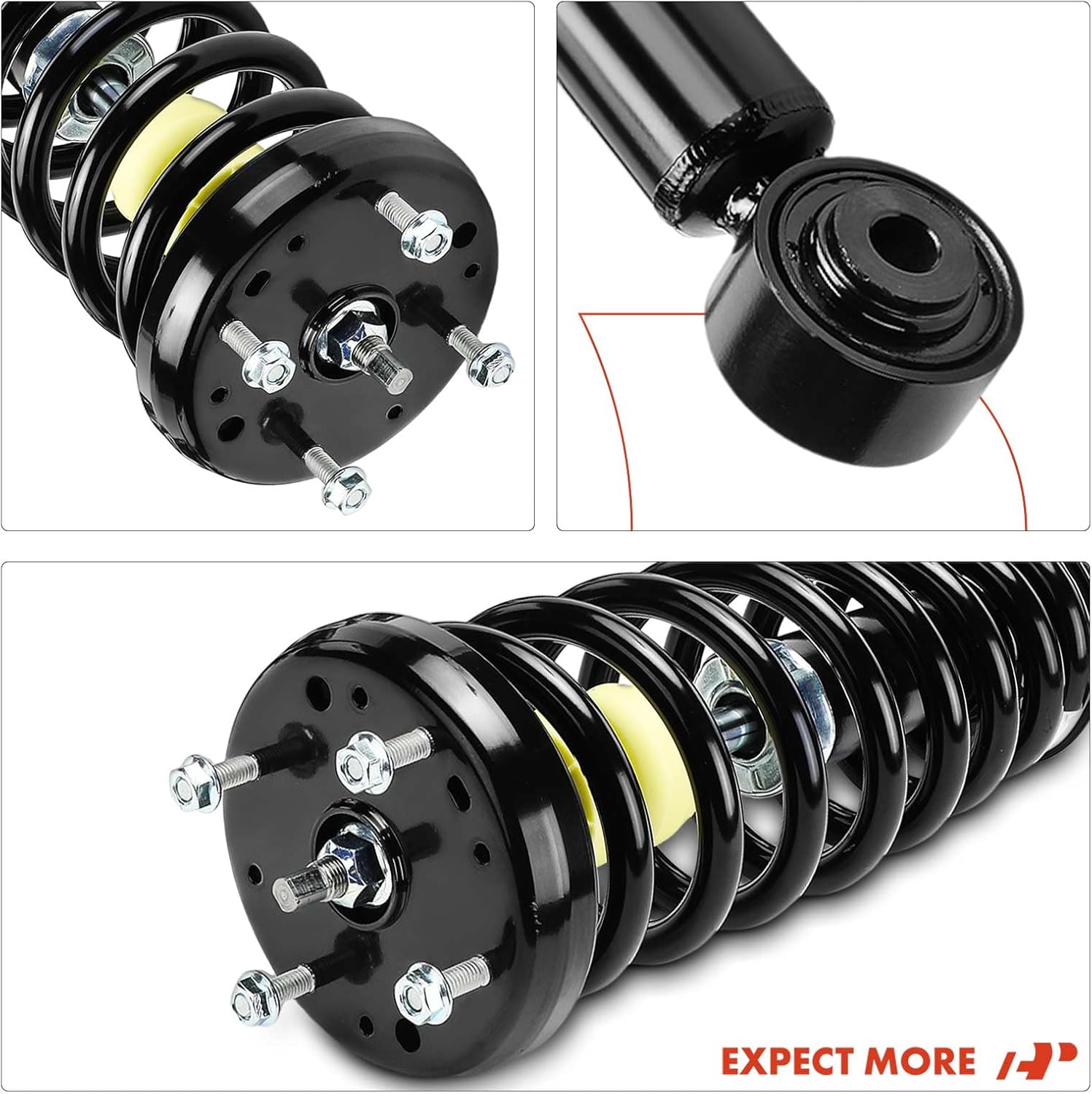 A-Premium Front Struts Compatible with Ford Thunderbird 2002 2003 2004 2005-2x Replacement Suspension Complete Strut Assembly Shock with Coil Spring