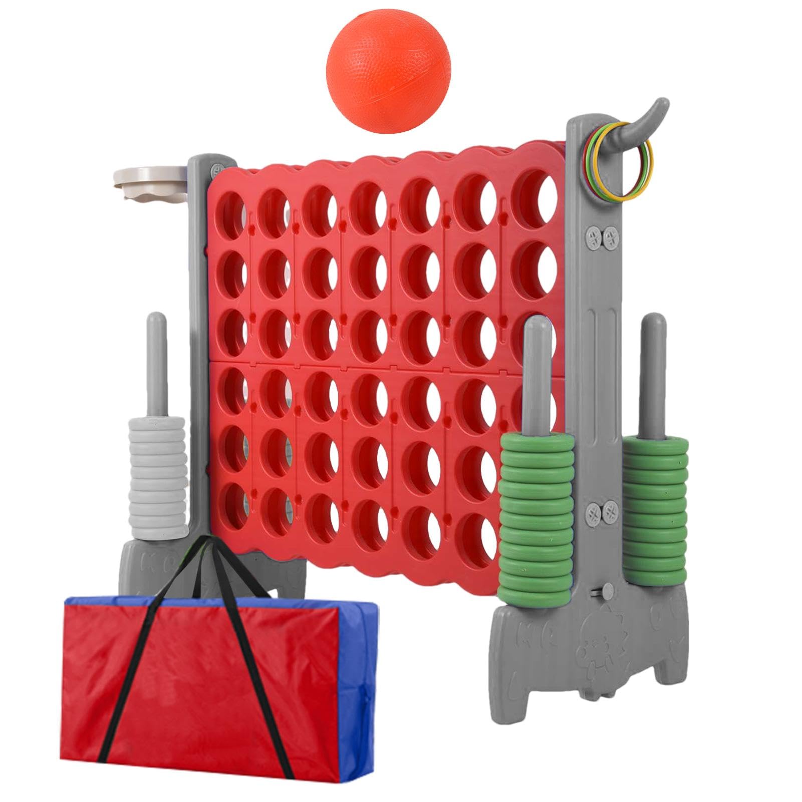 4 In un da tavolo a, da tavolo per bambini Giochi classici di giardino | Giocattolo di educativo con cerchio da basket per bambini adulti ragazzi adolescenti