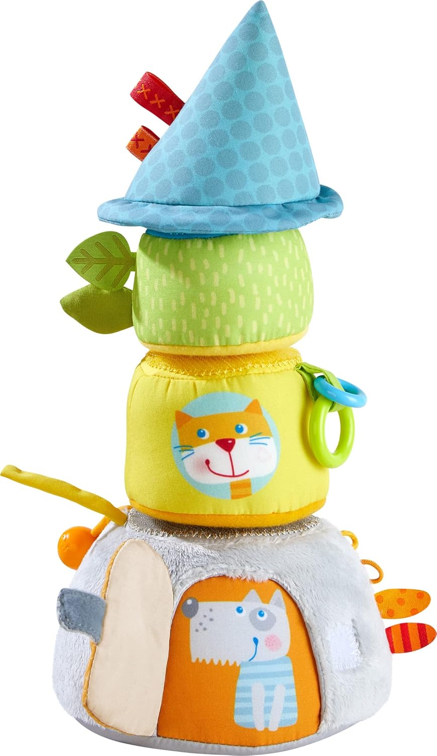 HABA 306452 - Stacking Figure - Animals in Height, Toy for Babies. More 10 Months