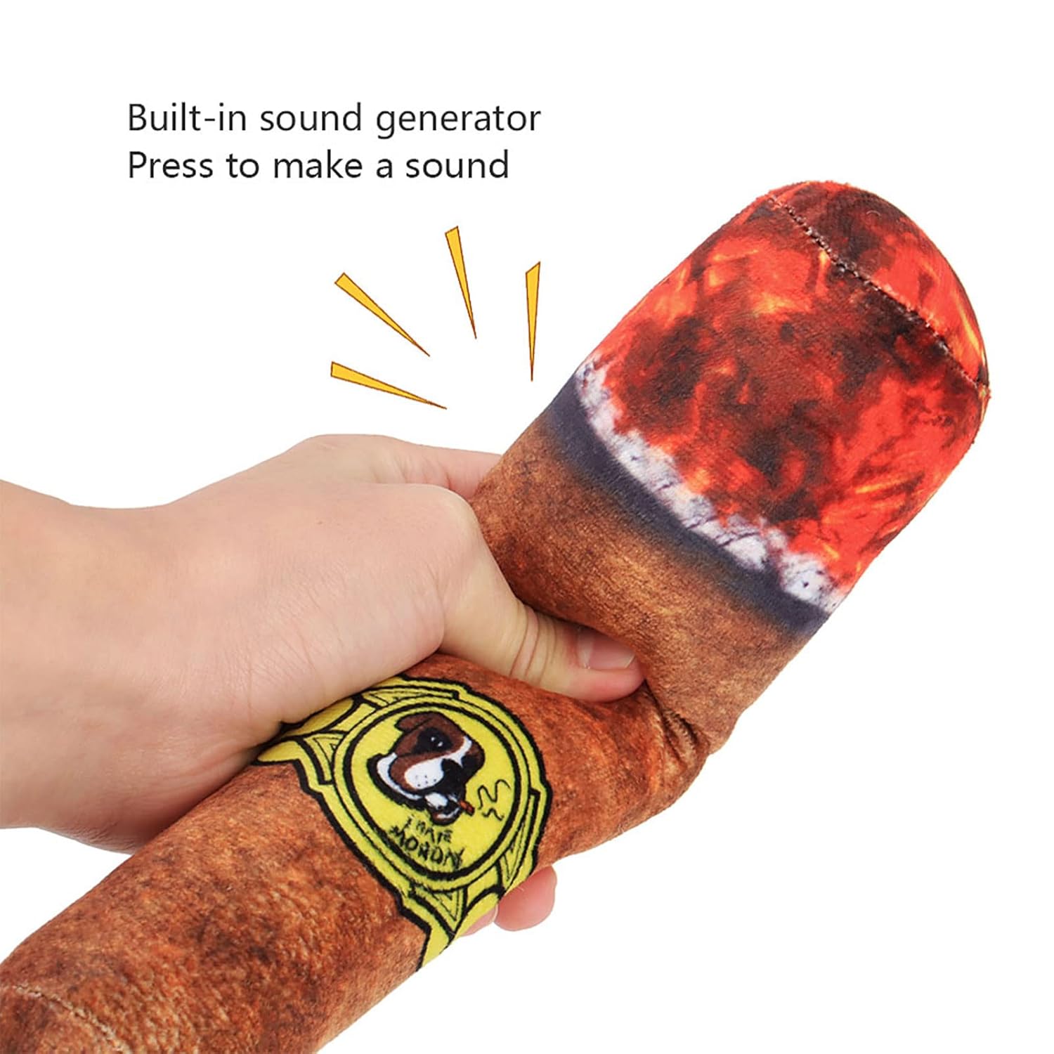 Squeaky Dog Toys, Funny Dog Toys Stuffed Plush Dog Toy, Cute Dog Birthday Gift Dog Chew Toys Pet Toys for Small Medium and Large Dogs(Cigar) Dogs Arhandeals | Online Shopping Marketing 6 Squeaky Dog Toys, Funny Dog Toys Stuffed Plush Dog Toy, Cute Dog Birthday Gift Dog Chew Toys Pet Toys for Small Medium and Large Dogs(Cigar) Dogs 6