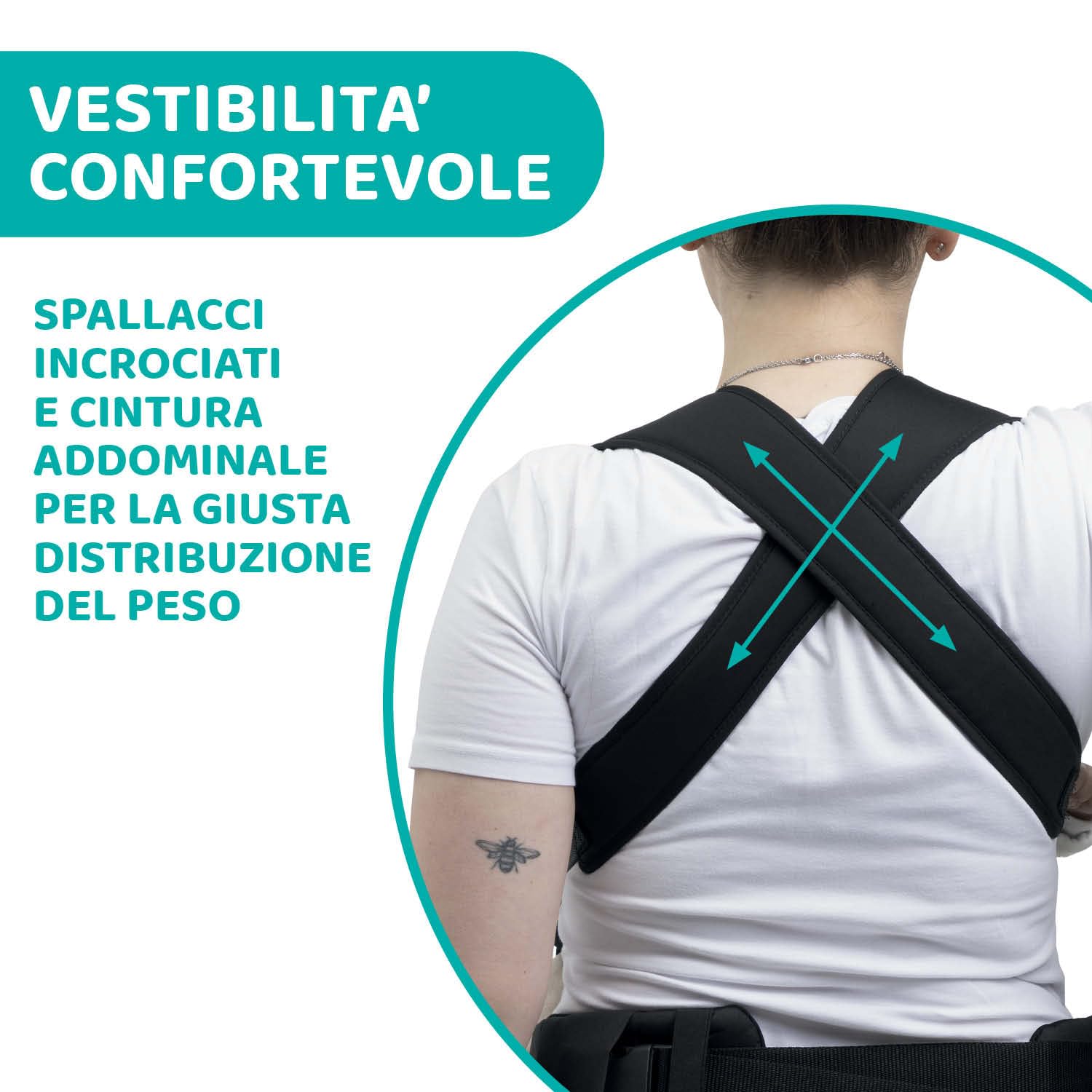 Chicco Skin Fit, Marsupio per Neonati Ergonomico, Per Bambini da 0 Mesi a 9 kg, Regolabile, Ottimo per le Anche dei Bebè, con Spallacci Incrociati e Imbottiti, Cintura Addominale, Con Cappuccio, Nero