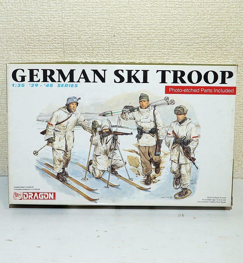 【ご依頼作品】　1/35 ドイツ軍　スキーチーム ご依頼作品】 1/35 ドイツ軍 スキーチーム