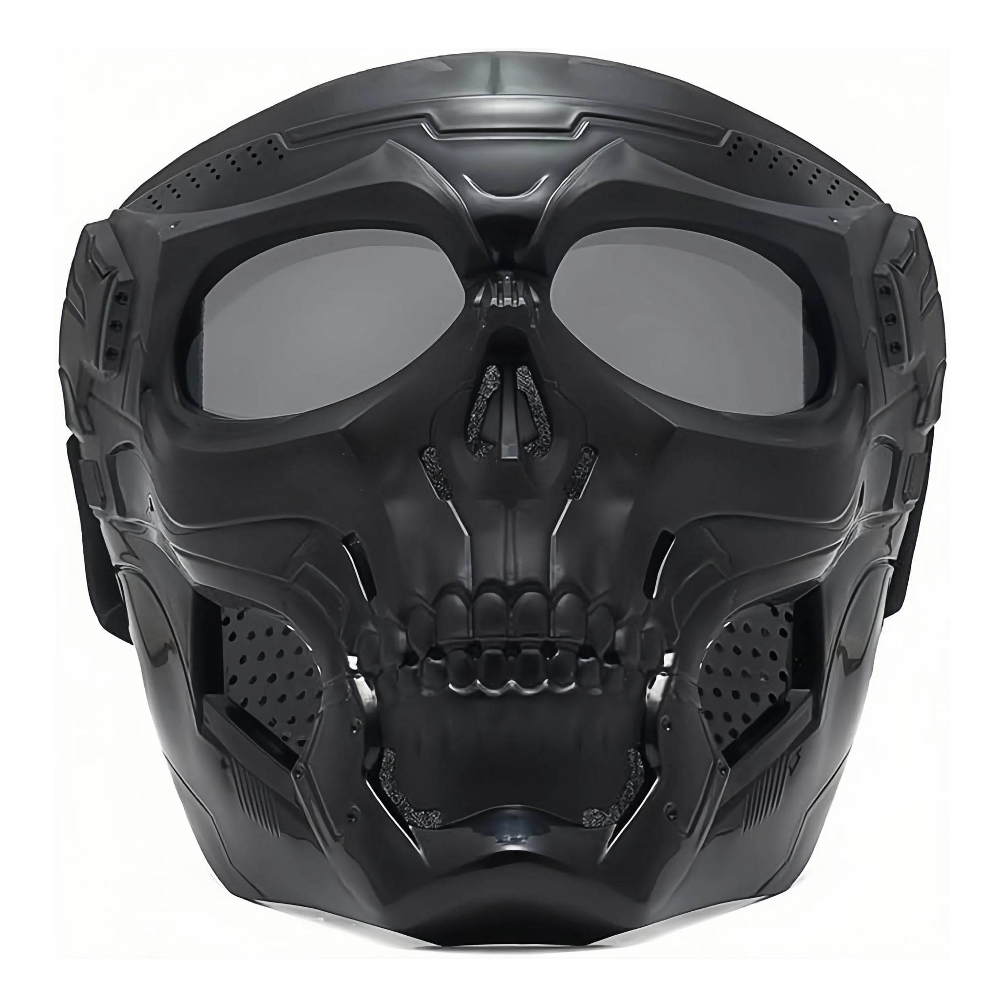 Tactical Skull Full Face Protective Mask for CS Wargame Halloween Cosplay
