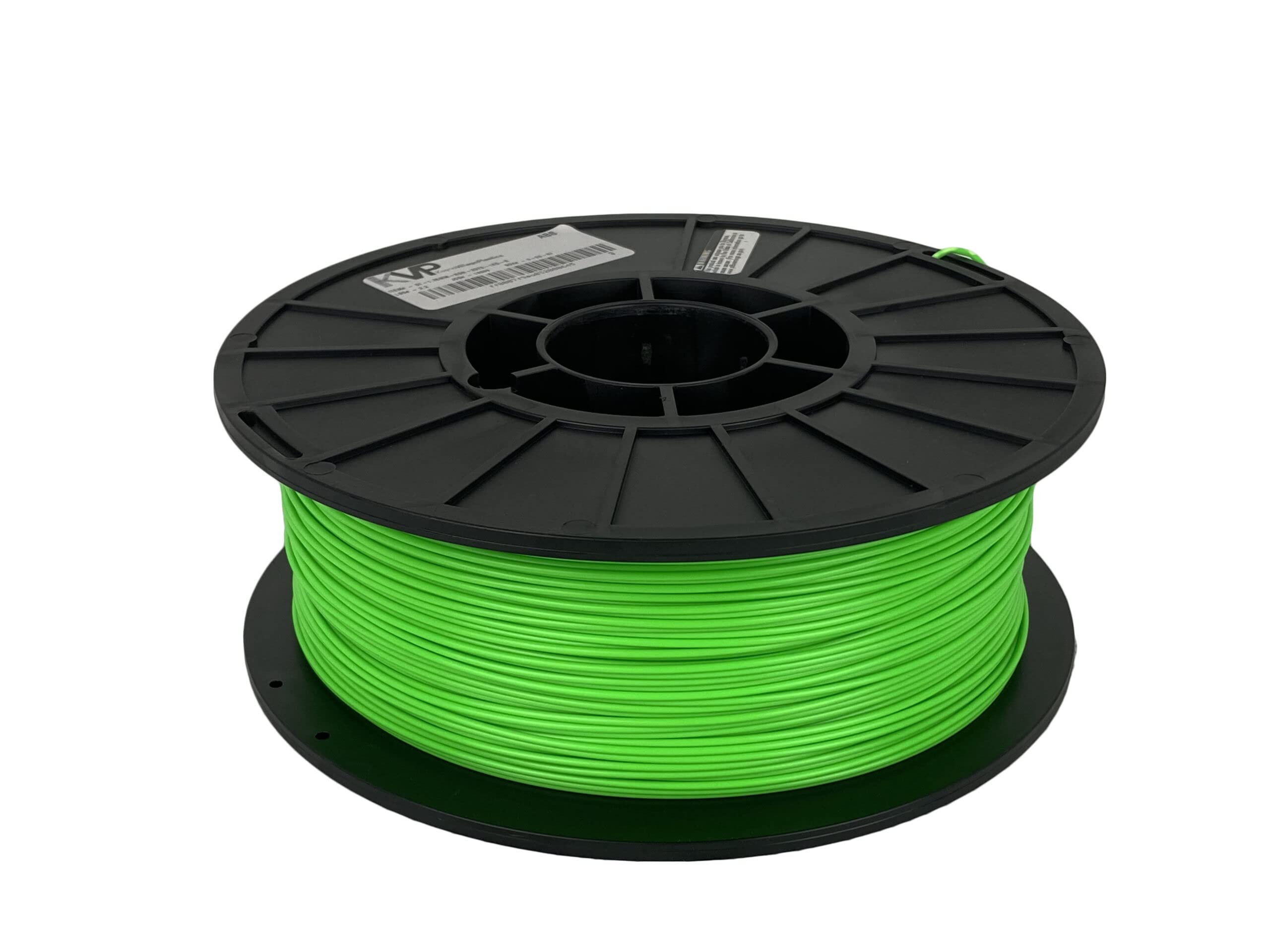 ABS 3D Filament 1.75mm Diameter - No Tangle, No Clogging & Good Impact Resistance - Neon Green -1kg
