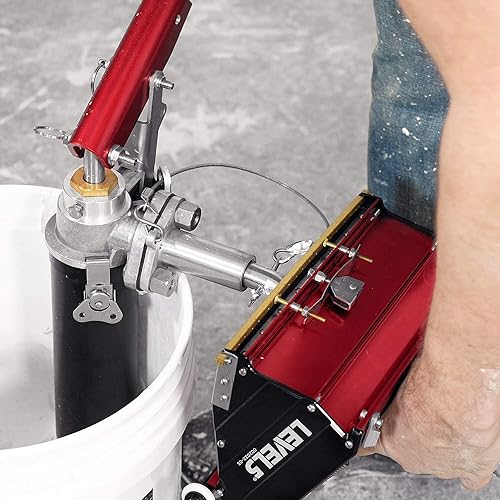 Miniatura 10 de LEVEL5 - Juego completo de cinta y acabado para paneles de yeso – Conicidad automática, cajas planas de 10"/12", cabezales angulares de 3"/3.5",