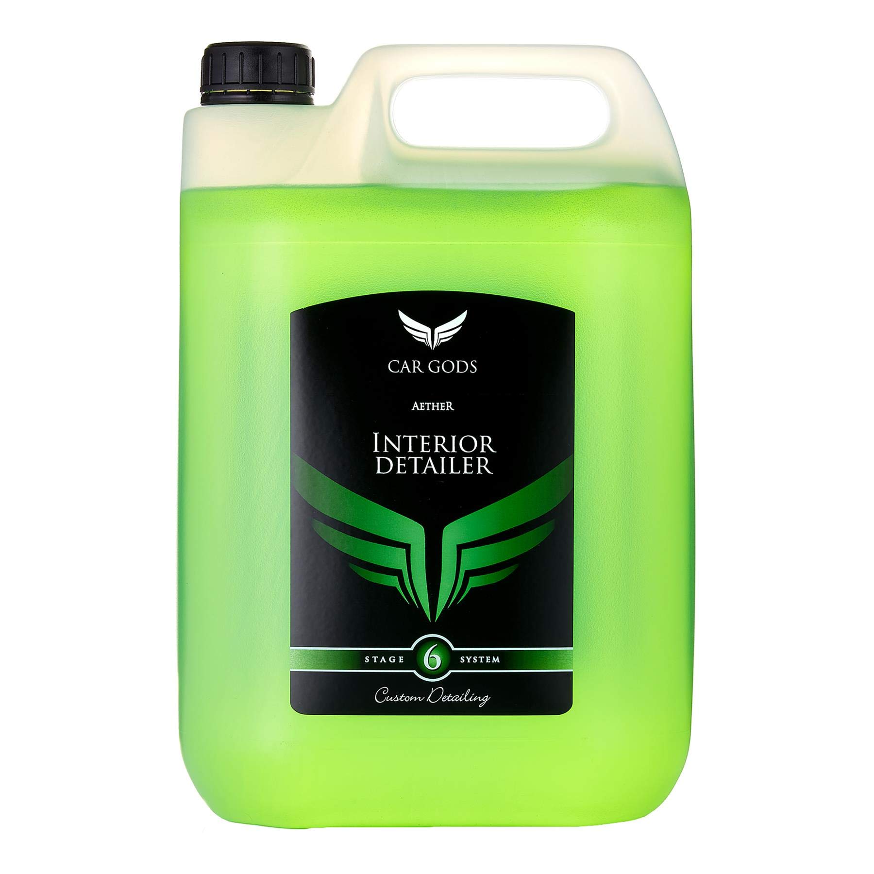 Car Gods Interior Detailer Dashboard and Plastic Trim Cleaner Satin Finish 5L Refill Pack